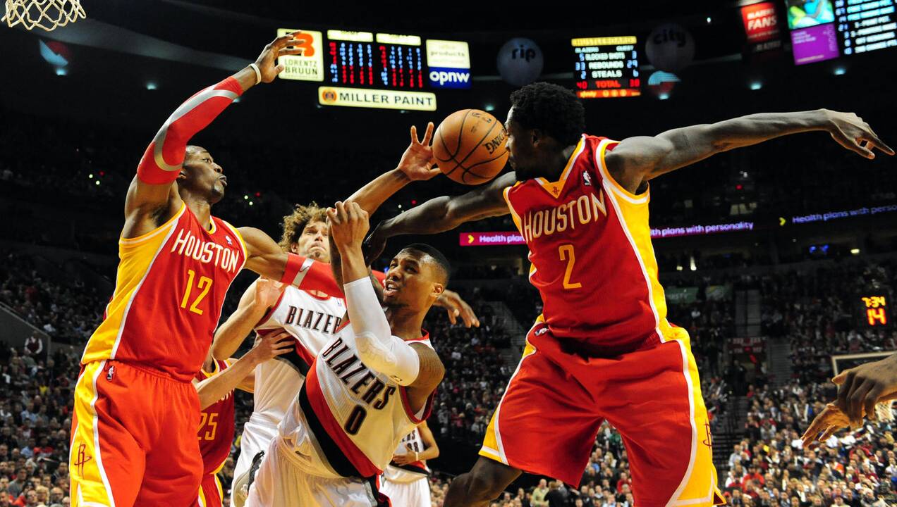 Aštuntą pralaimėjimą NBA lygoje "Rockets" Portlande patyrė be D.Motiejūno