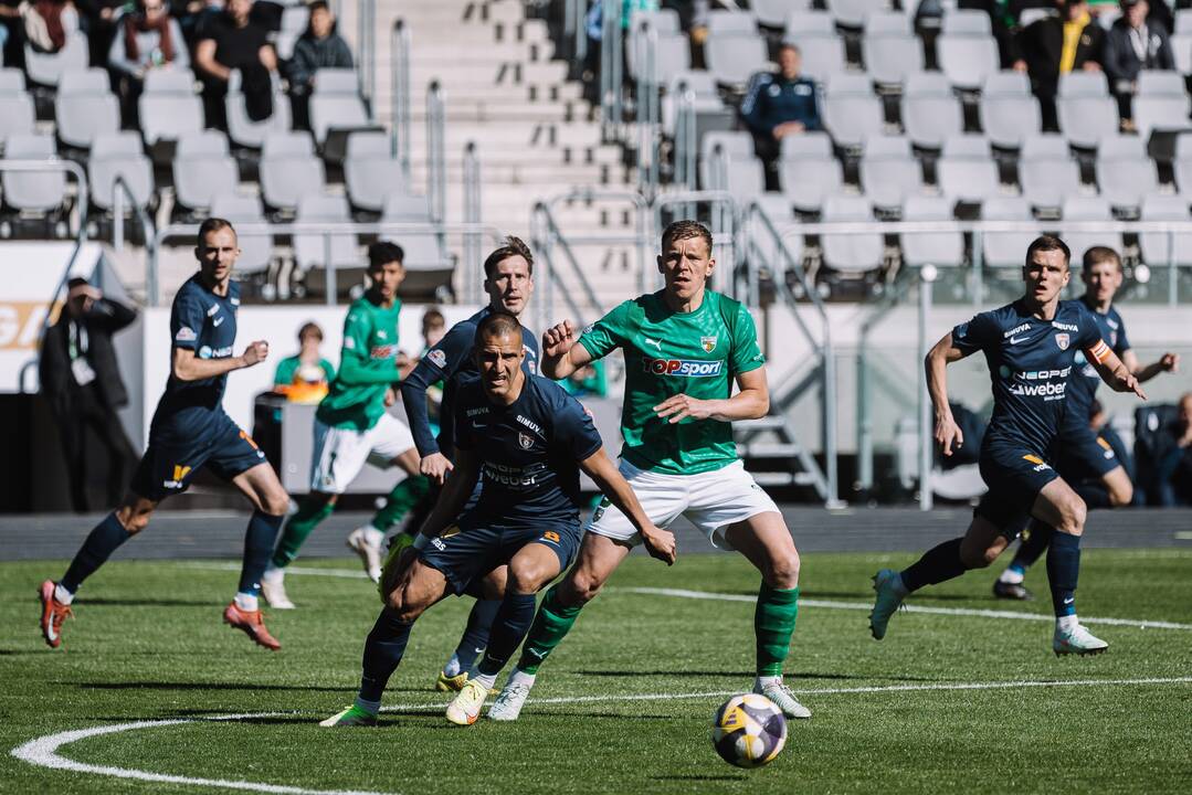 Pirmojo rato finišas kauniečiams nepavyko
