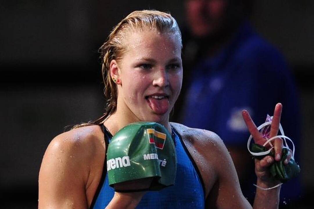 Auksą Lietuvai padovanojusi R.Meilutytė: šįsyk ašaras sutramdžiau