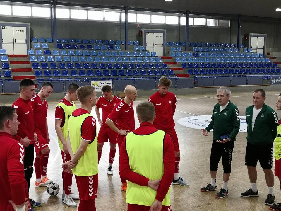 Lietuviai jau lieja prakaitą Ispanijoje