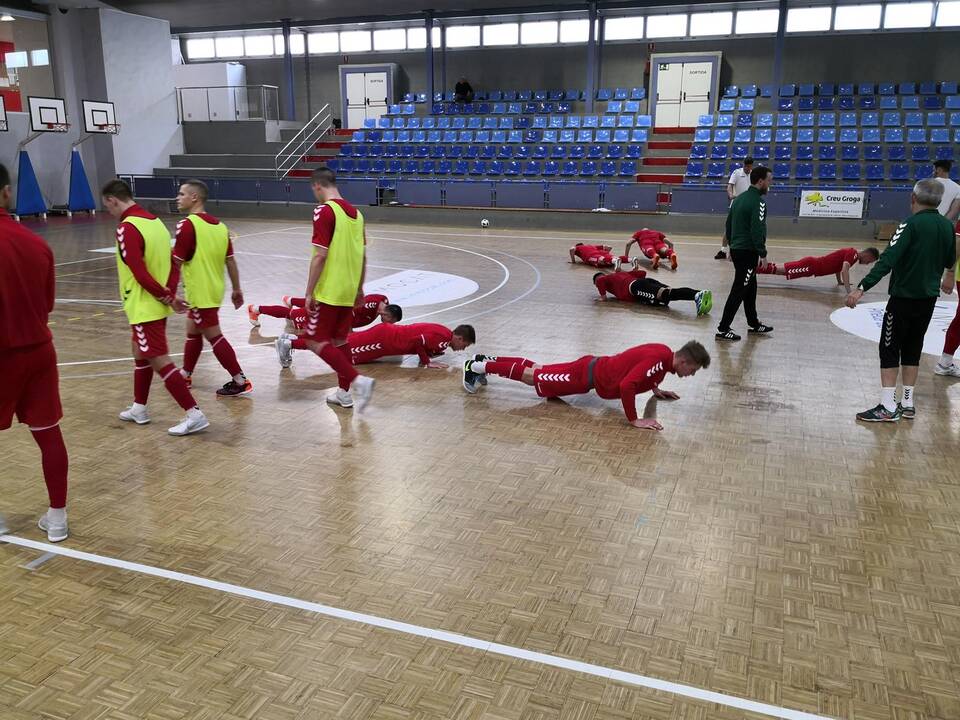 Lietuviai jau lieja prakaitą Ispanijoje