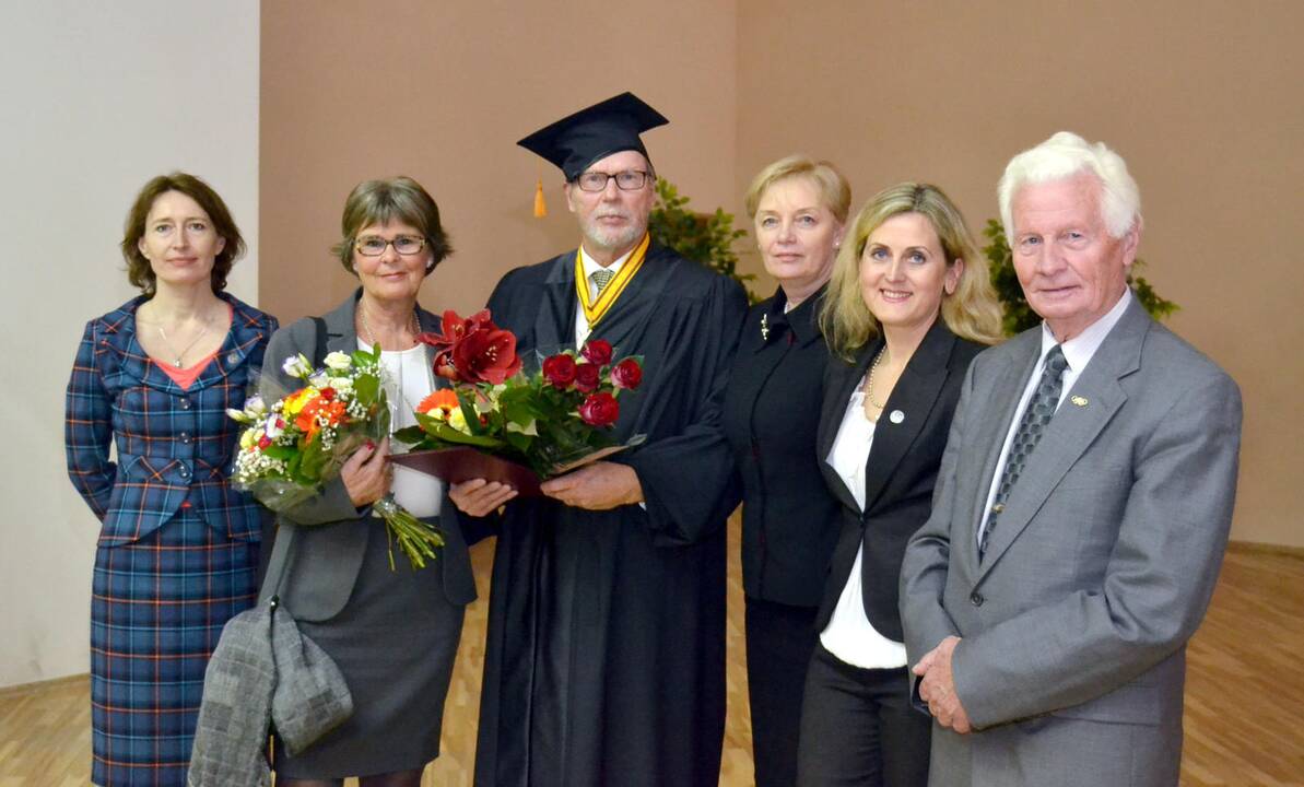 Profesoriui iš Danijos - LSU įvertinimas