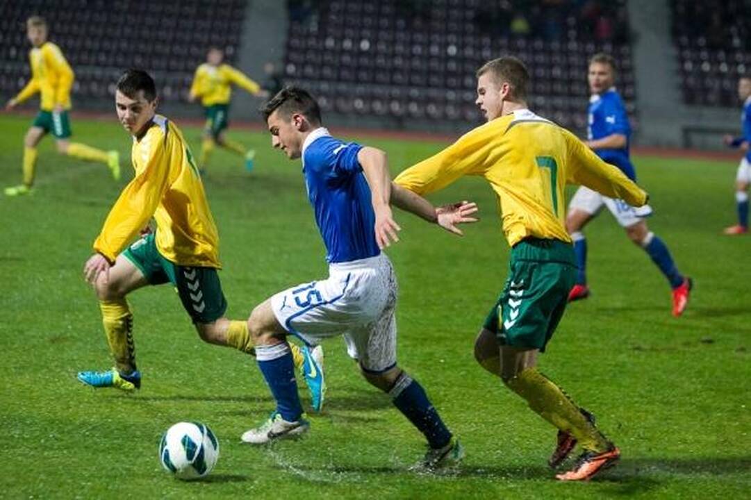 Lietuvos jaunimo futbolo rinktinė išbandys jėgas su baltarusiais 