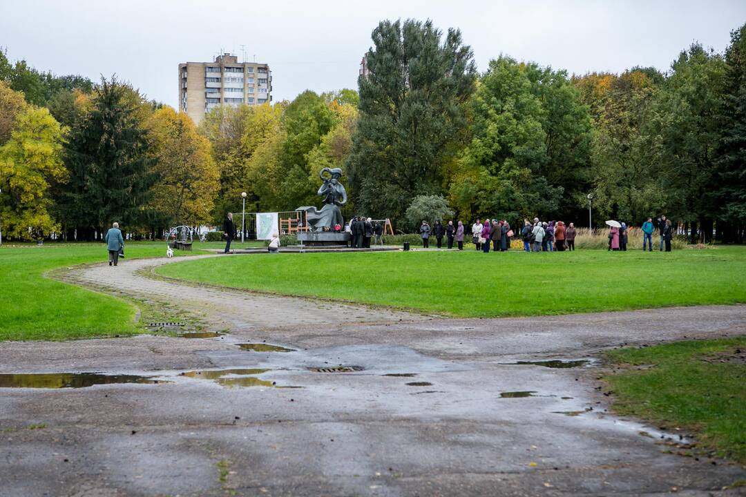 Draugystes parko rekonstrukcijos pradžia