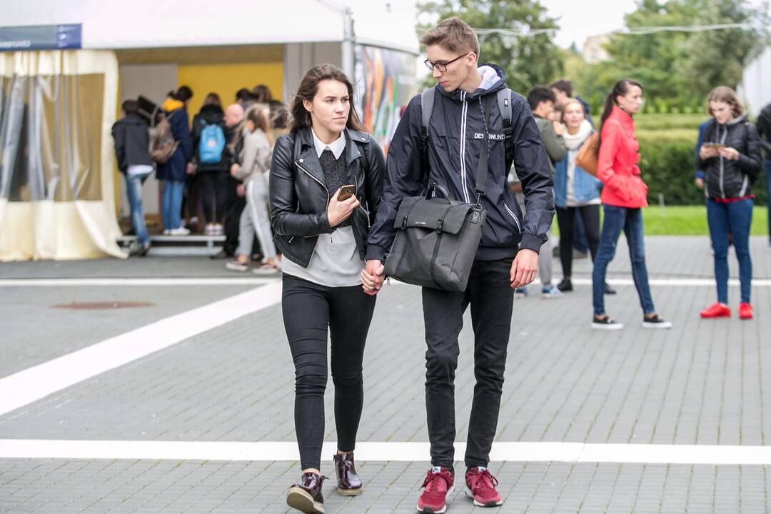 Mokslo festivalio "Erdvėlaivis Žemė" akimirkos