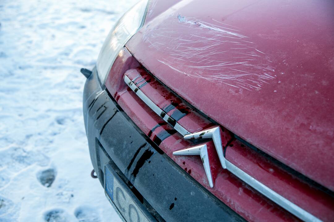 Dviejų automobilių avarija Veiverių gatvėje