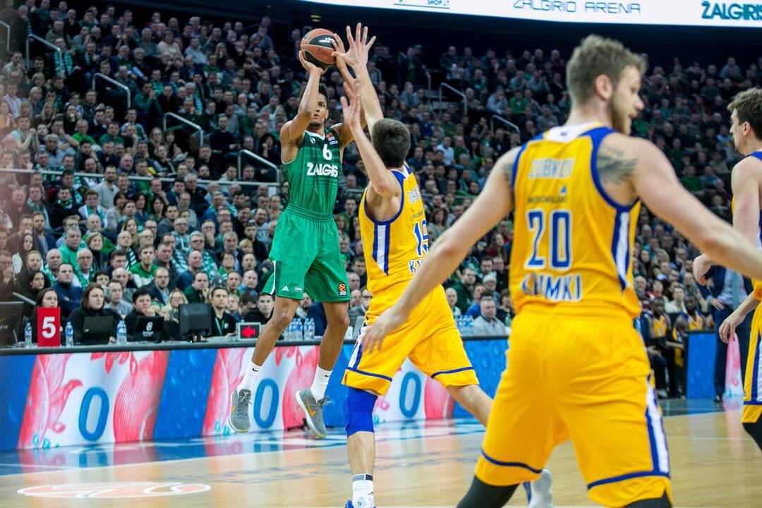 Kauno „Žalgiris“ - „Chimki“ 74:84 