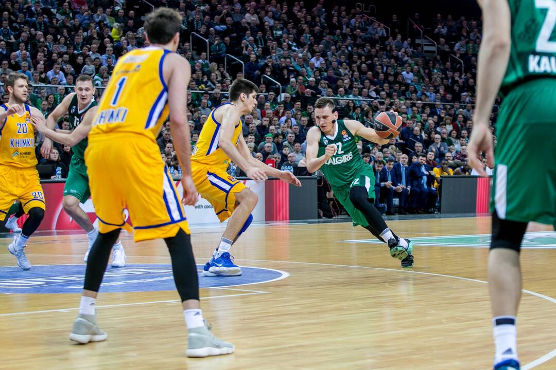 Kauno „Žalgiris“ - „Chimki“ 74:84 