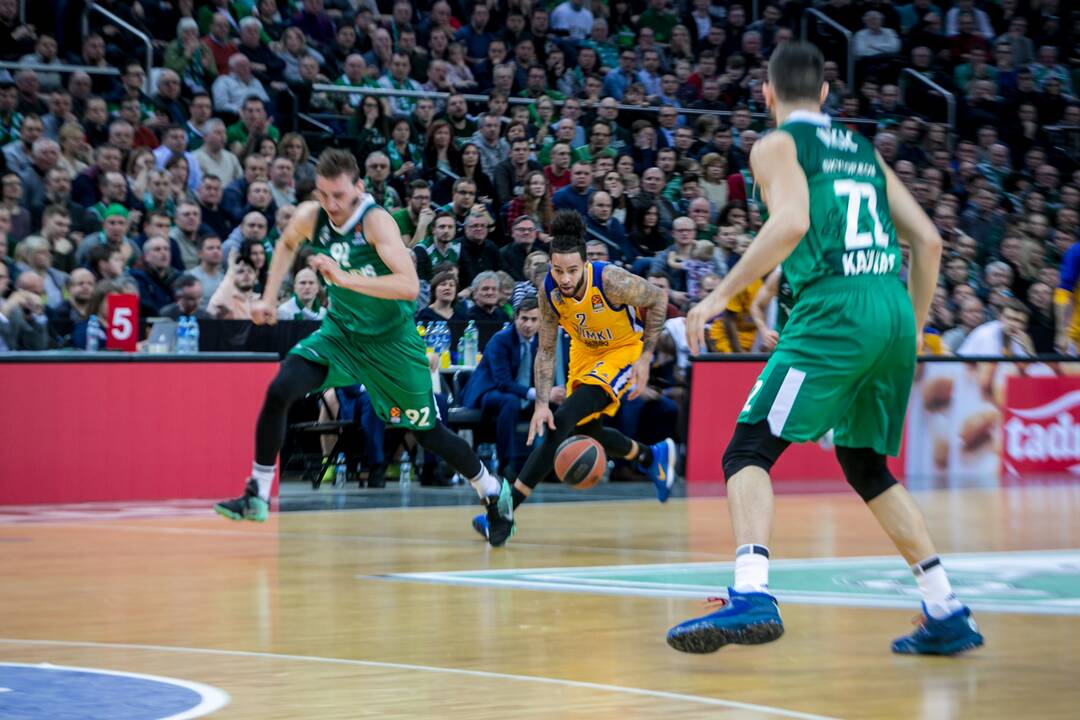 Kauno „Žalgiris“ - „Chimki“ 74:84 