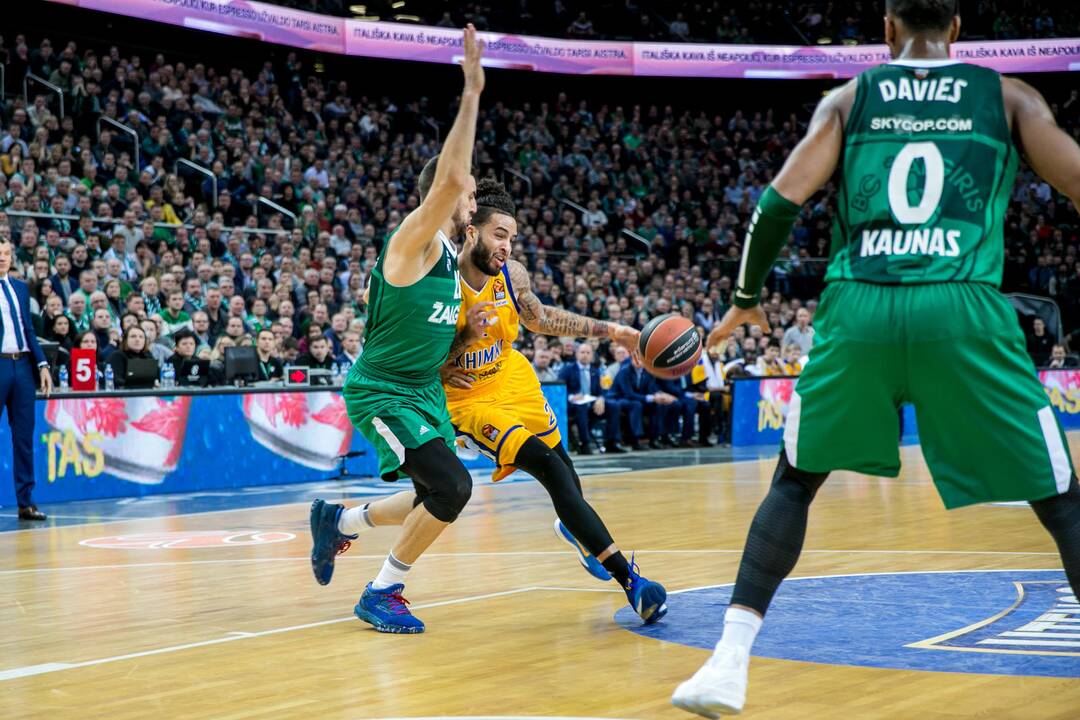 Kauno „Žalgiris“ - „Chimki“ 74:84 