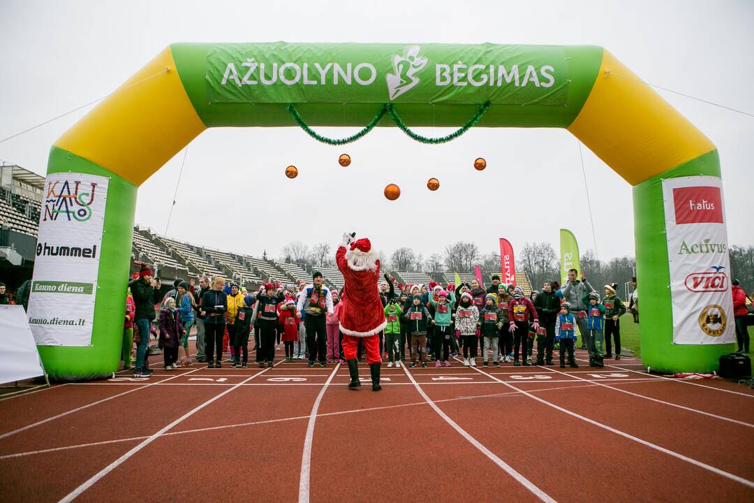 Naujametinis​ ​Ąžuolyno​​ bėgimas​ ​ 2017