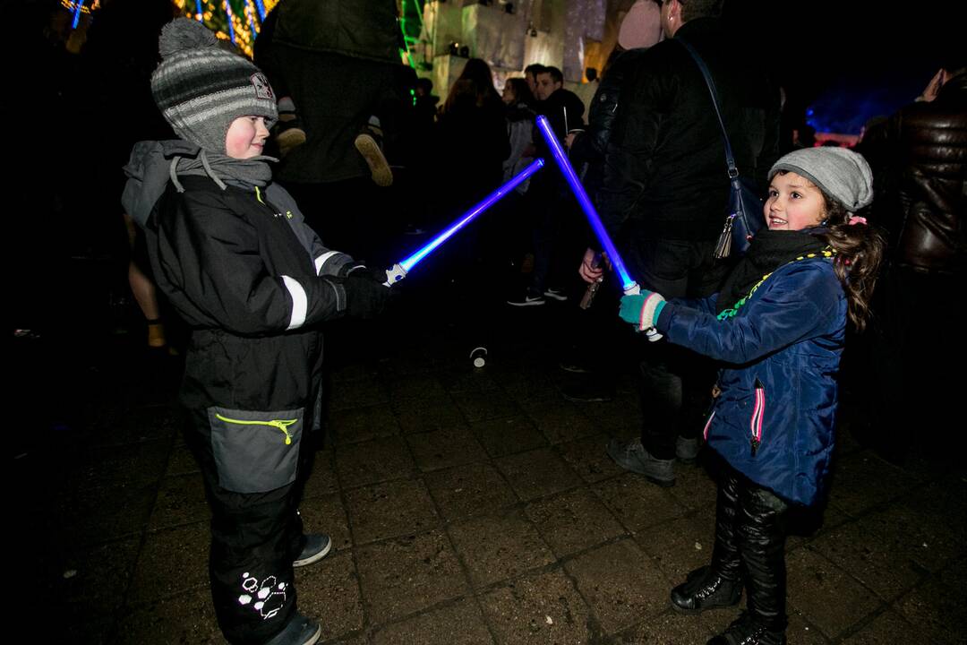 2018-ųjų metų sutikimas Kauno rotušėje