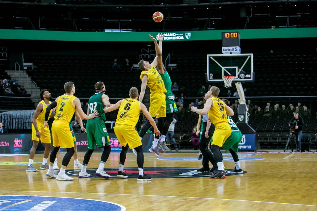 „Žalgiris“ – „Šiauliai“ 85:78