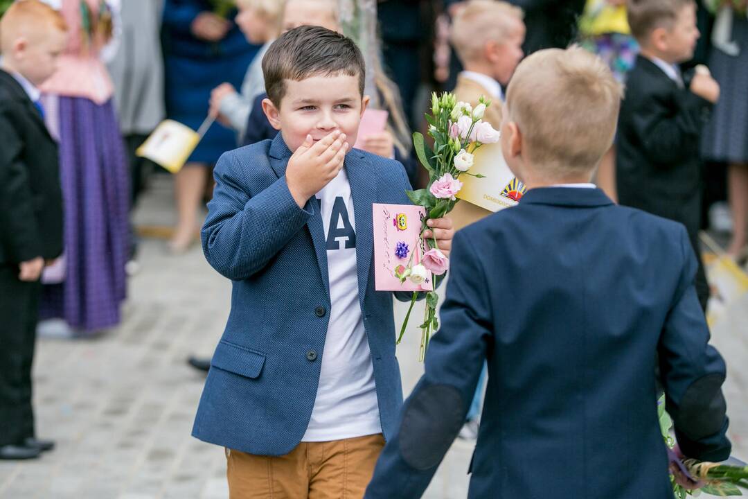 Atidaryta rekonstruota Domeikavos gimnazija