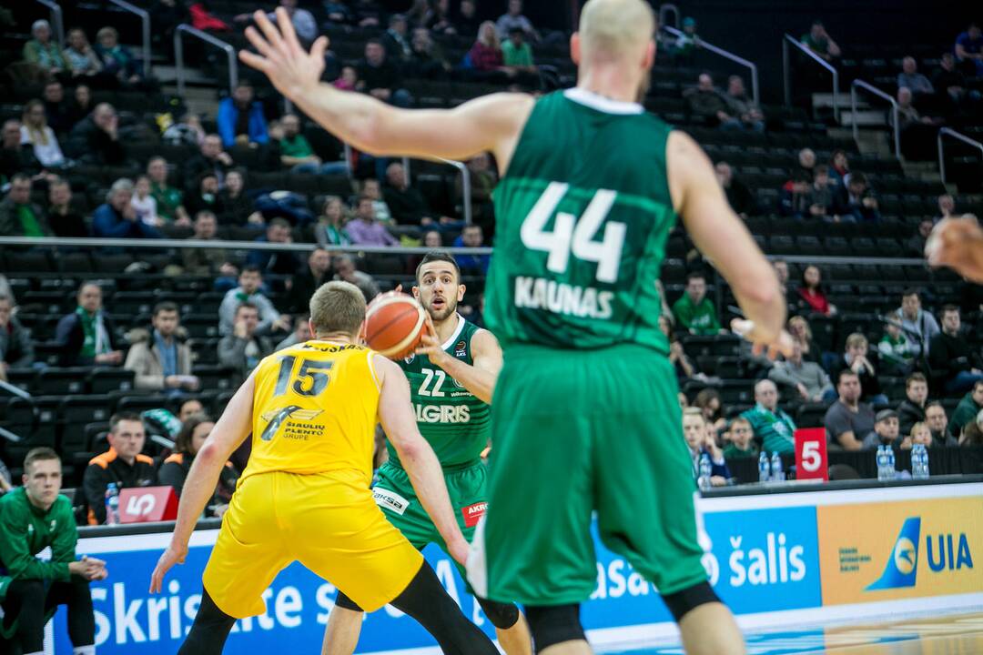 „Žalgiris“ – „Šiauliai“ 85:78