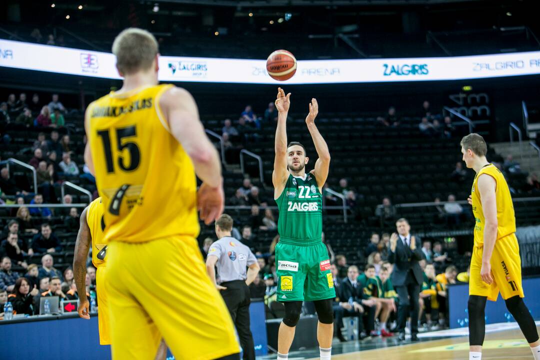 „Žalgiris“ – „Šiauliai“ 85:78