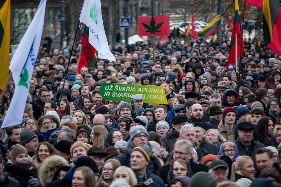 Protesto akcija „Mes kaltinam!“