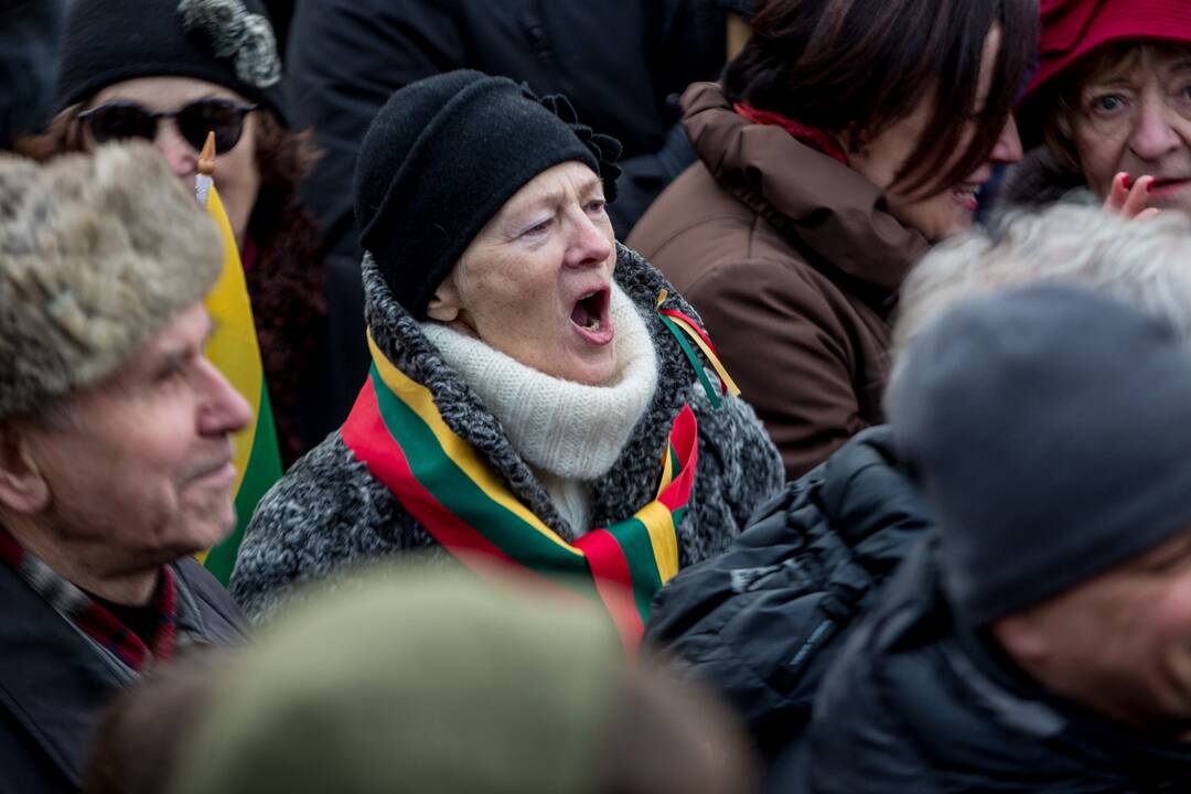 Protesto akcija „Mes kaltinam!“