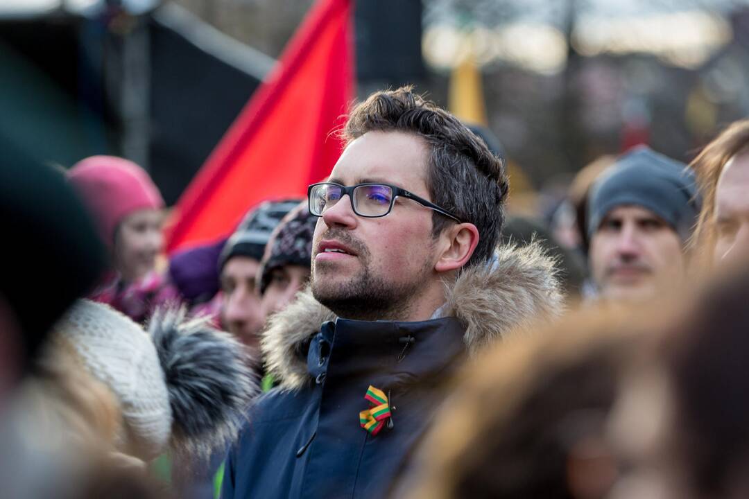 Protesto akcija „Mes kaltinam!“