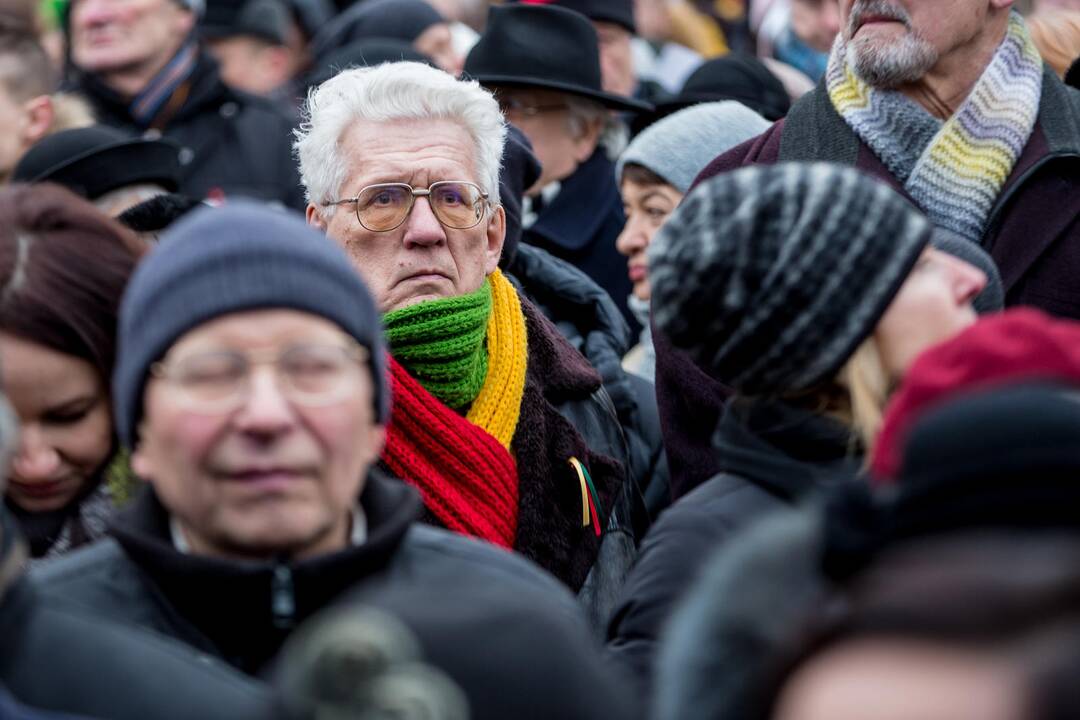 Protesto akcija „Mes kaltinam!“