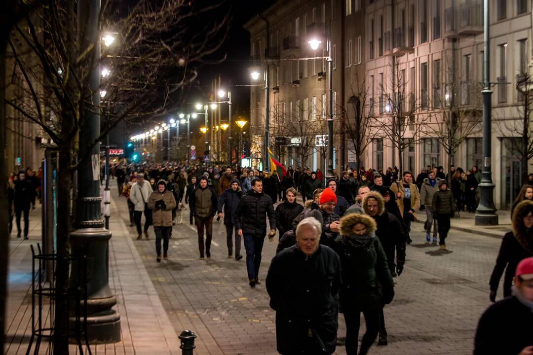 Protesto akcija „Mes kaltinam!“