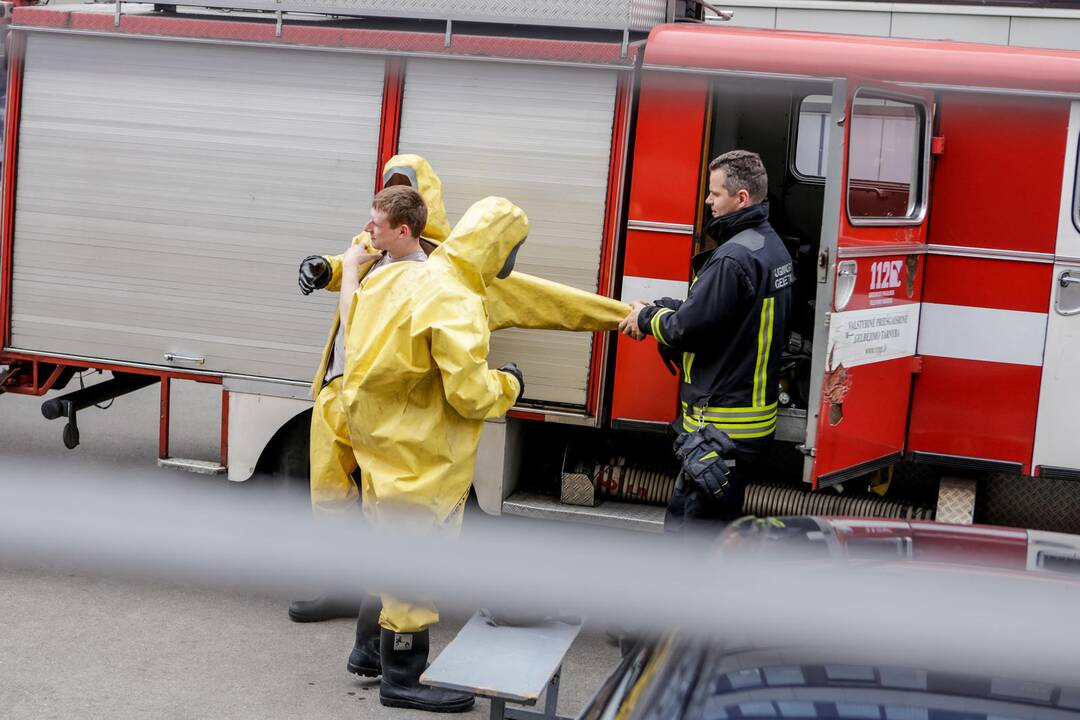 LSMU Farmacijos fakultete evakuoti žmonės