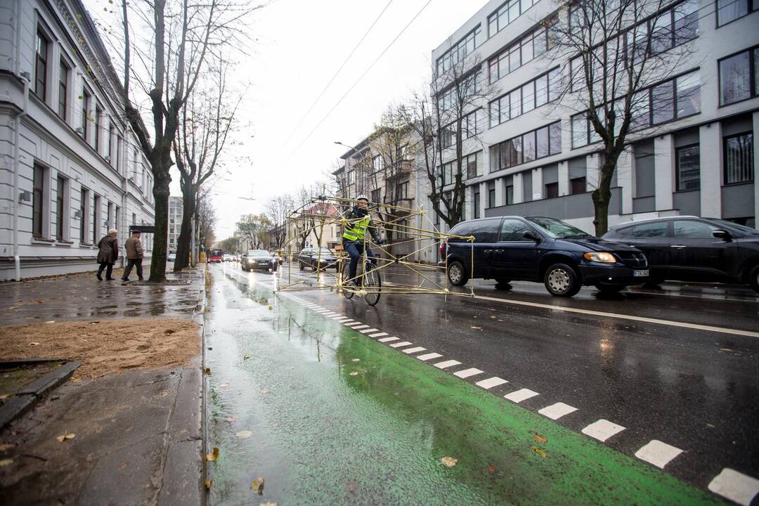 Kauno gatvėse - neįprastos transporto priemonės