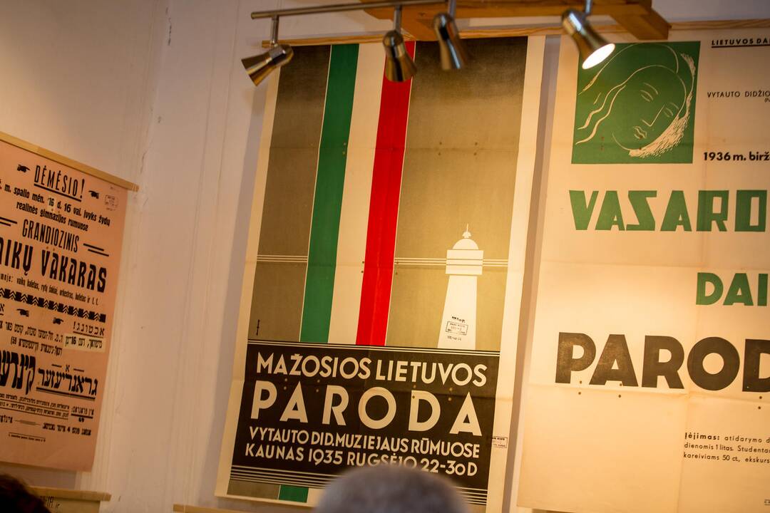 Kultūros skelbimų paroda Kauno archyve