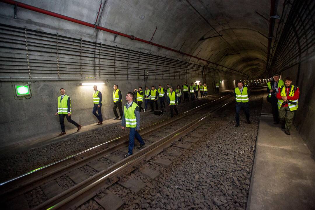 Ekskursija po Kauno geležinkelio tunelį