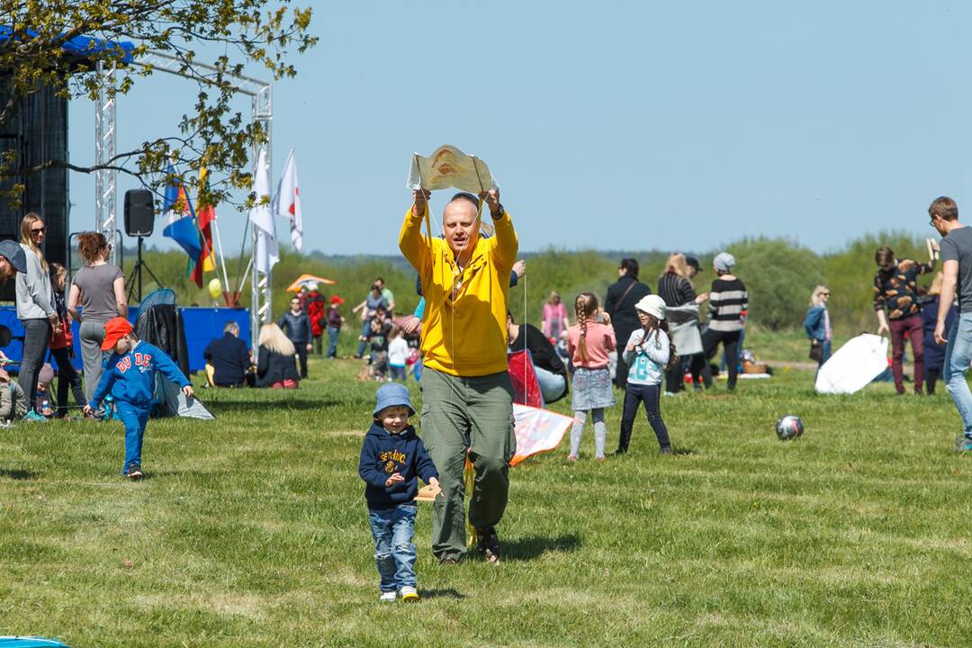 Aitvarų šventė Zapyškyje 2015