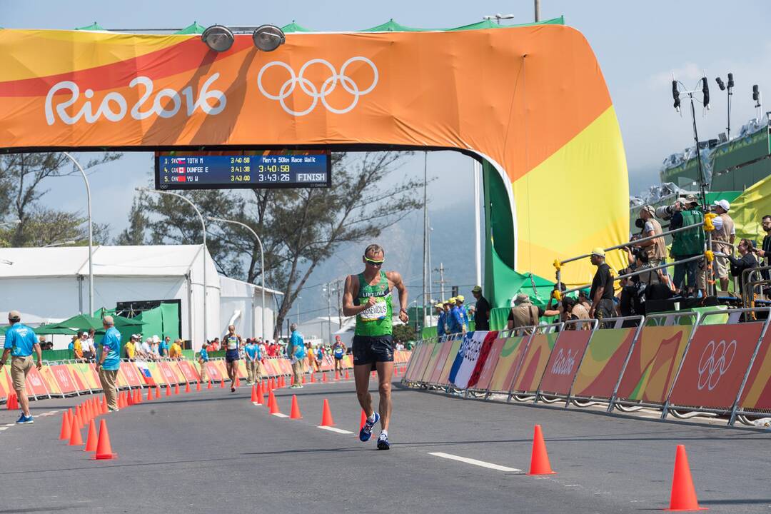 Ėjikas T. Šuškevičius olimpiadoje liko 33-ias