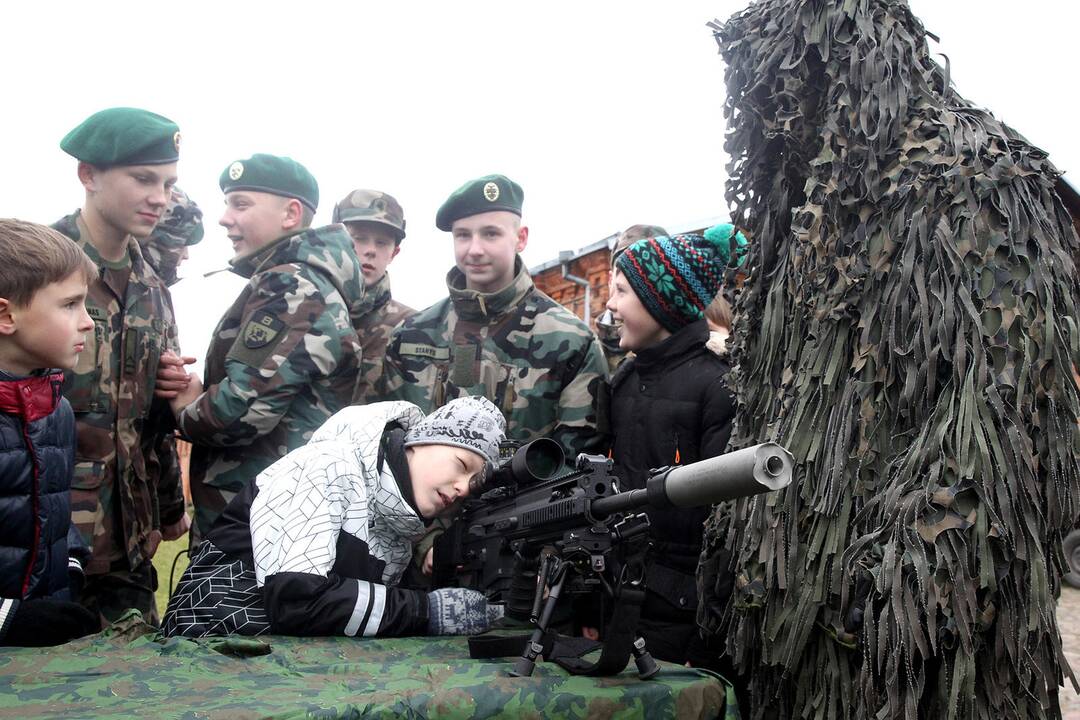 Atvirų durų diena J. Vitkaus batalione