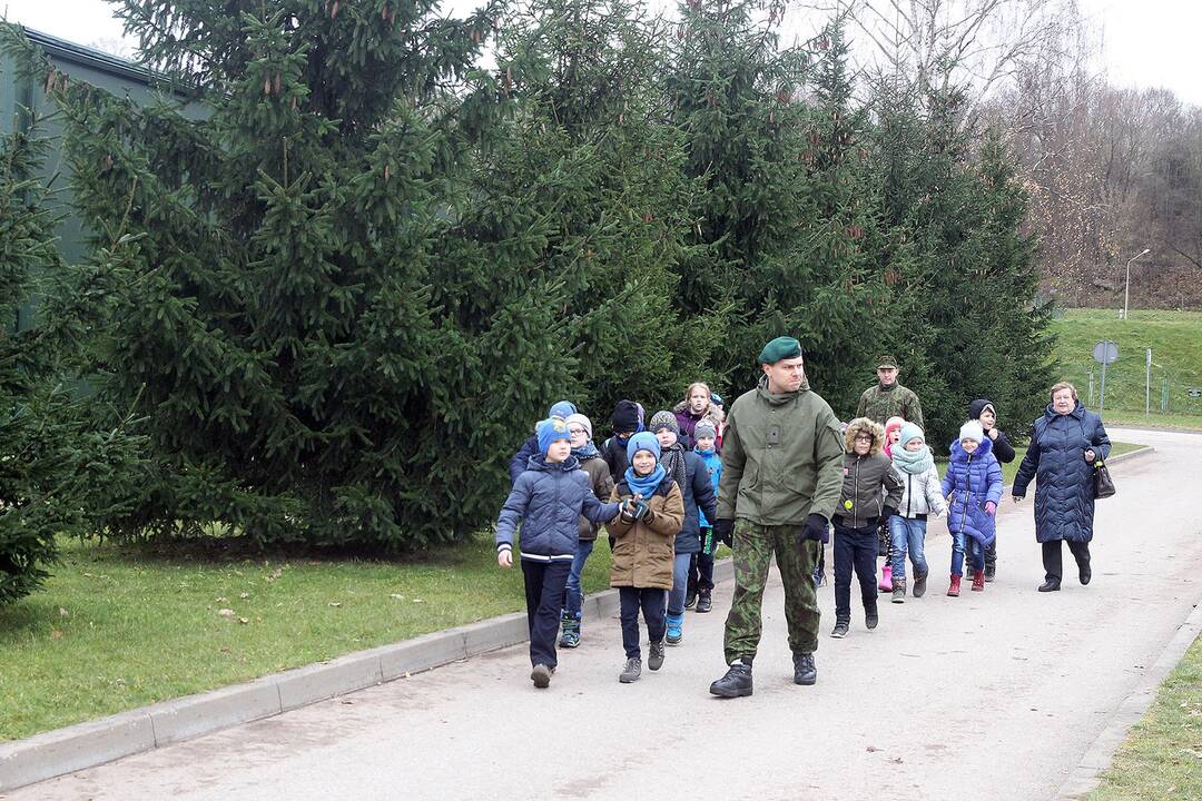Atvirų durų diena J. Vitkaus batalione