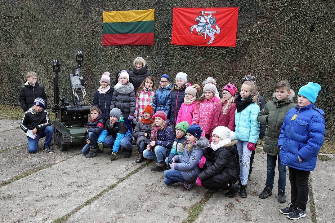 Atvirų durų diena J. Vitkaus batalione