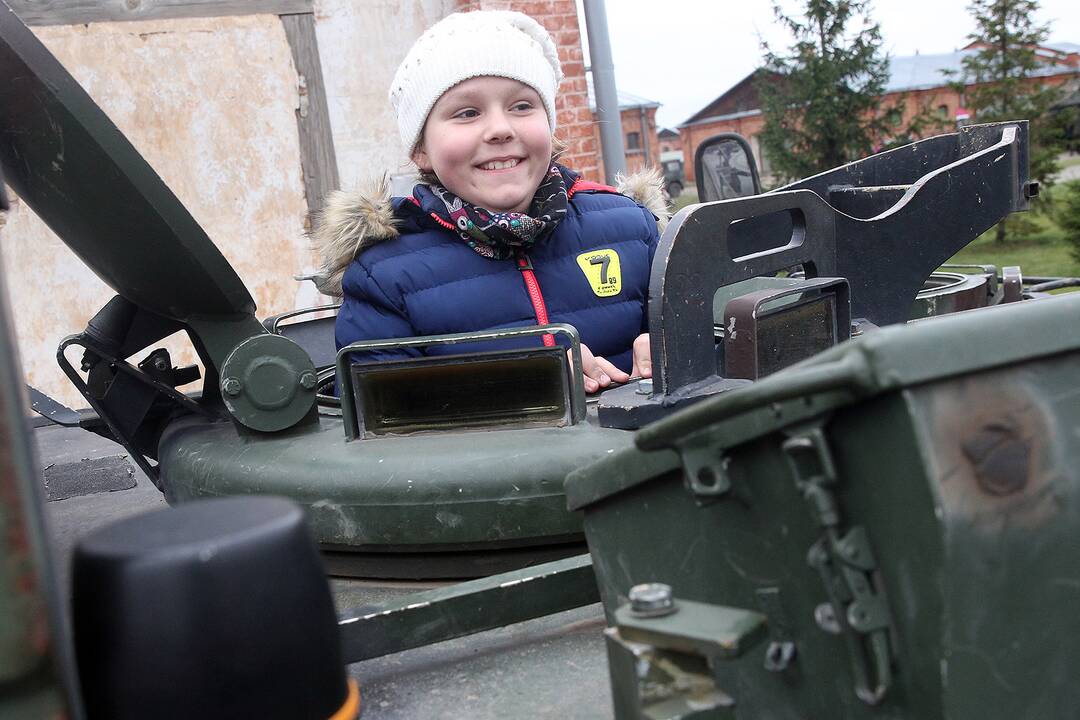 Atvirų durų diena J. Vitkaus batalione