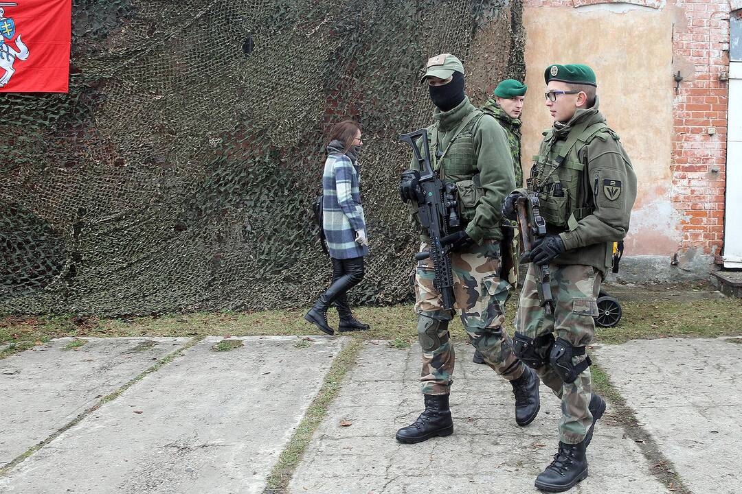 Atvirų durų diena J. Vitkaus batalione