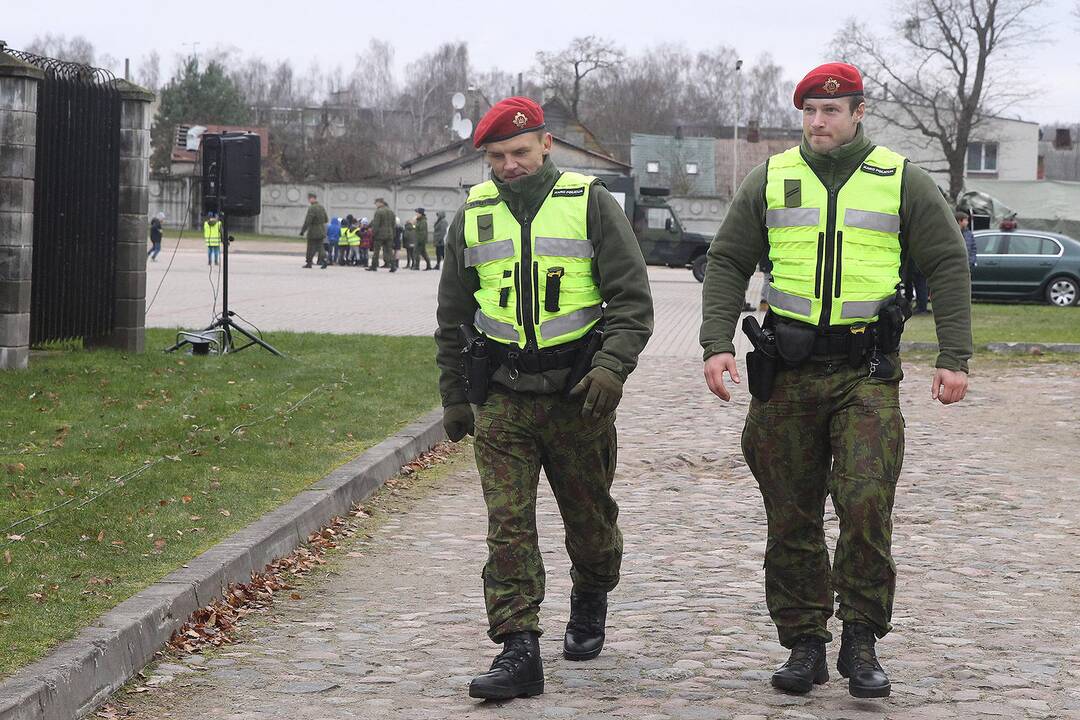 Atvirų durų diena J. Vitkaus batalione