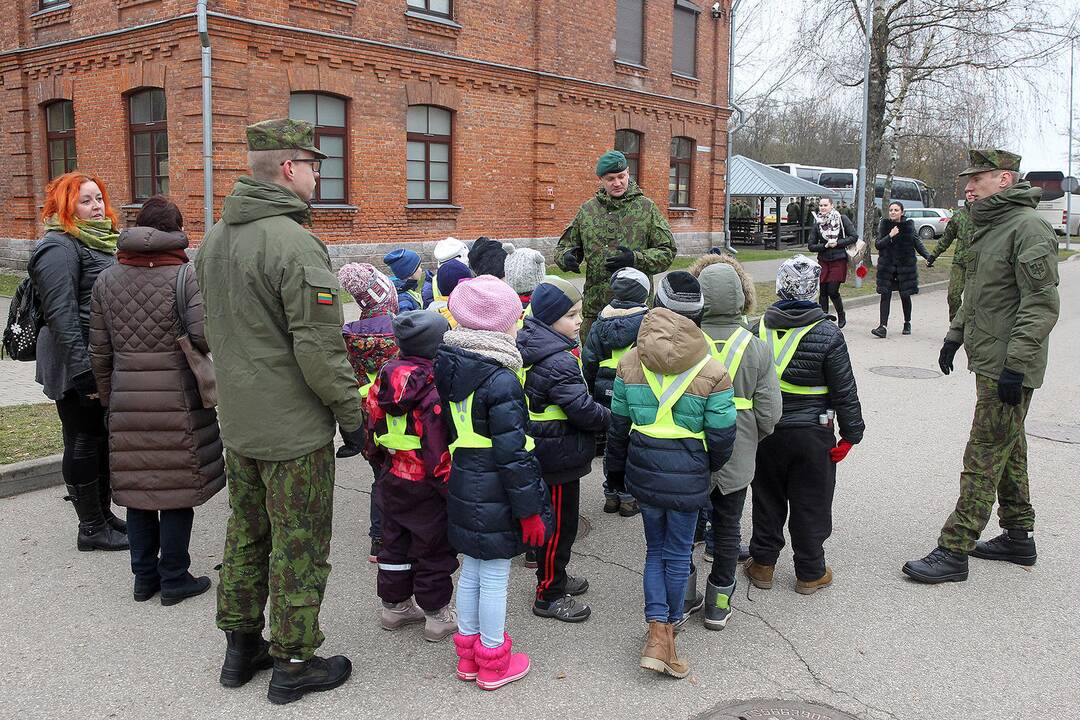 Atvirų durų diena J. Vitkaus batalione