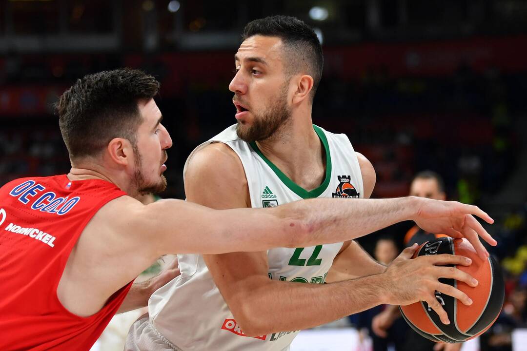 Eurolyga: „Žalgiris“ - CSKA 79:77