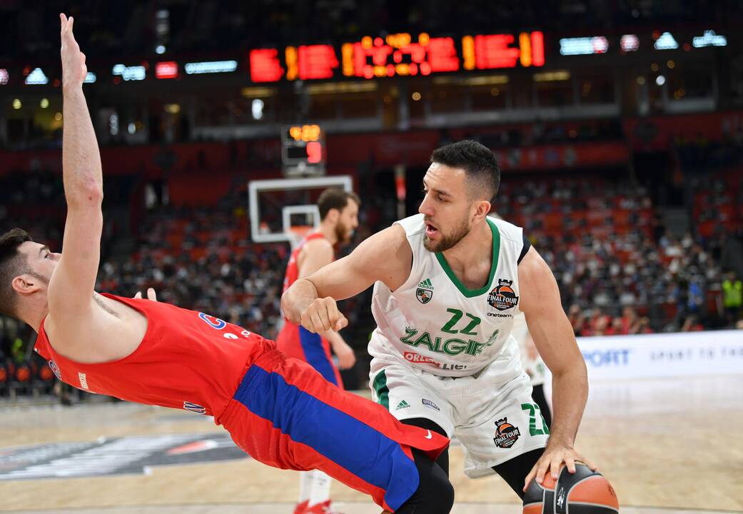 Eurolyga: „Žalgiris“ - CSKA 79:77