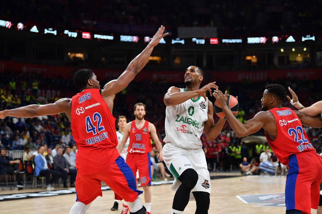 Eurolyga: „Žalgiris“ - CSKA 79:77