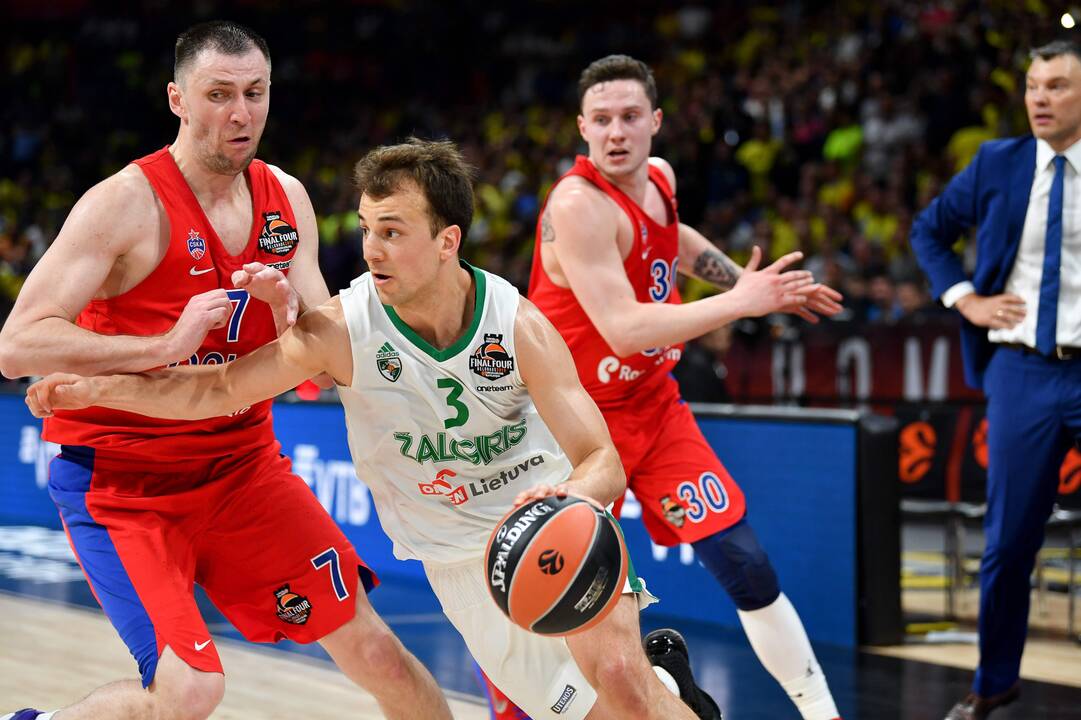 Eurolyga: „Žalgiris“ - CSKA 79:77