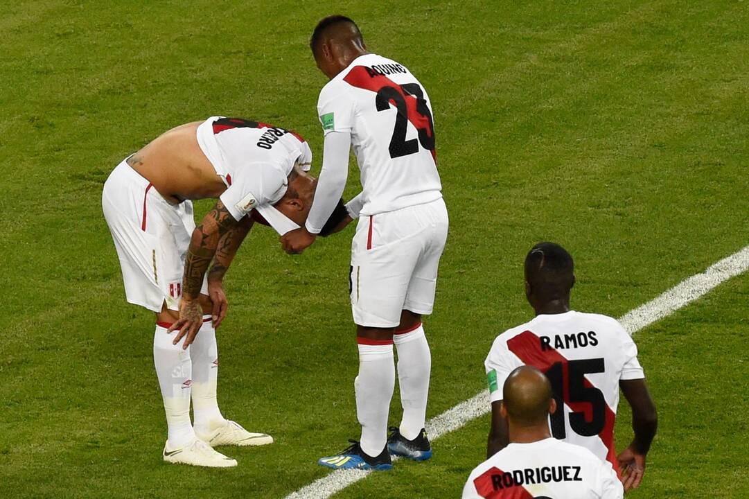 Danijos futbolininkai įveikė Peru komandą