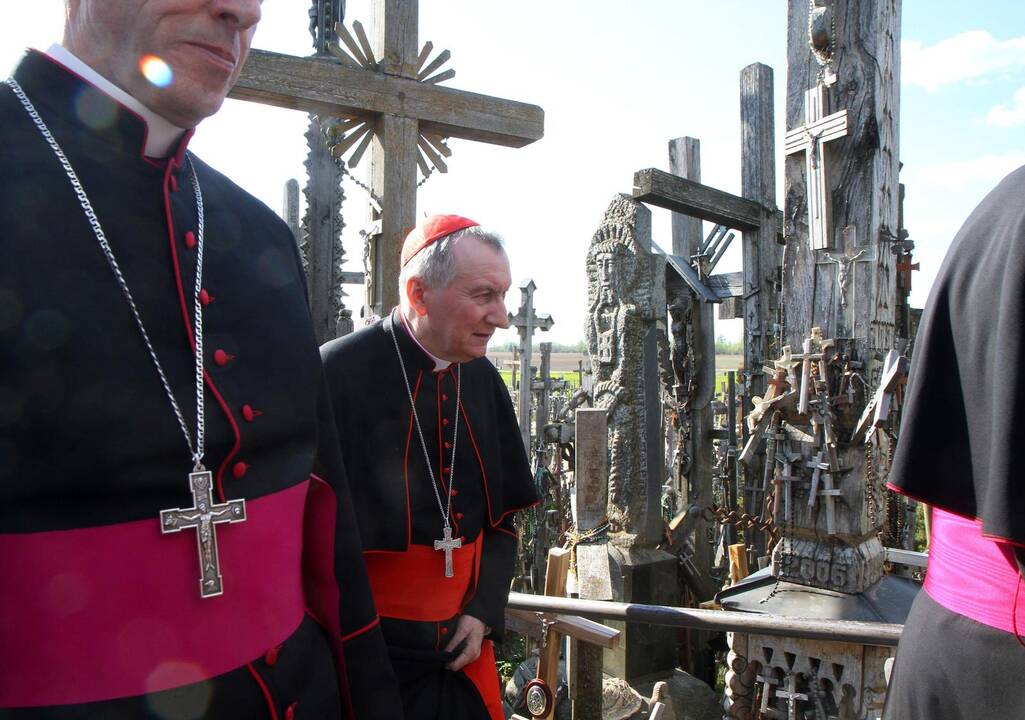 Lietuvoje vieši Vatikano valstybės sekretorius P.Parolinas 