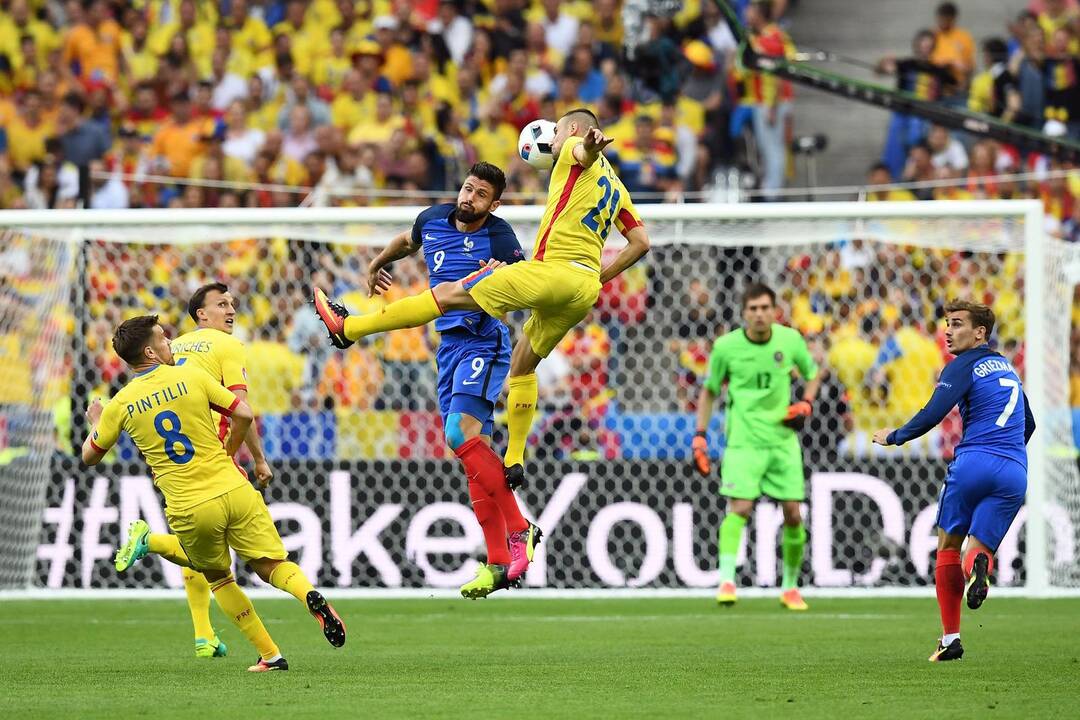 Euro 2016: prancūzų ir rumunų susitikimas