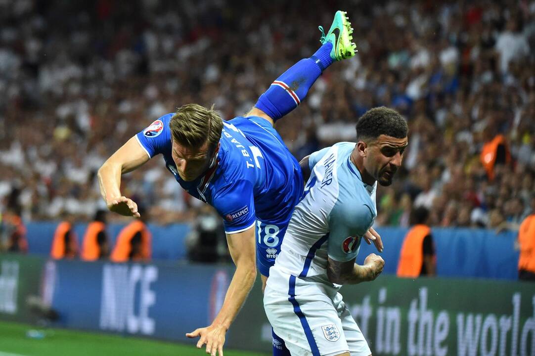 Euro 2016: Islandija - Anglija 2:1