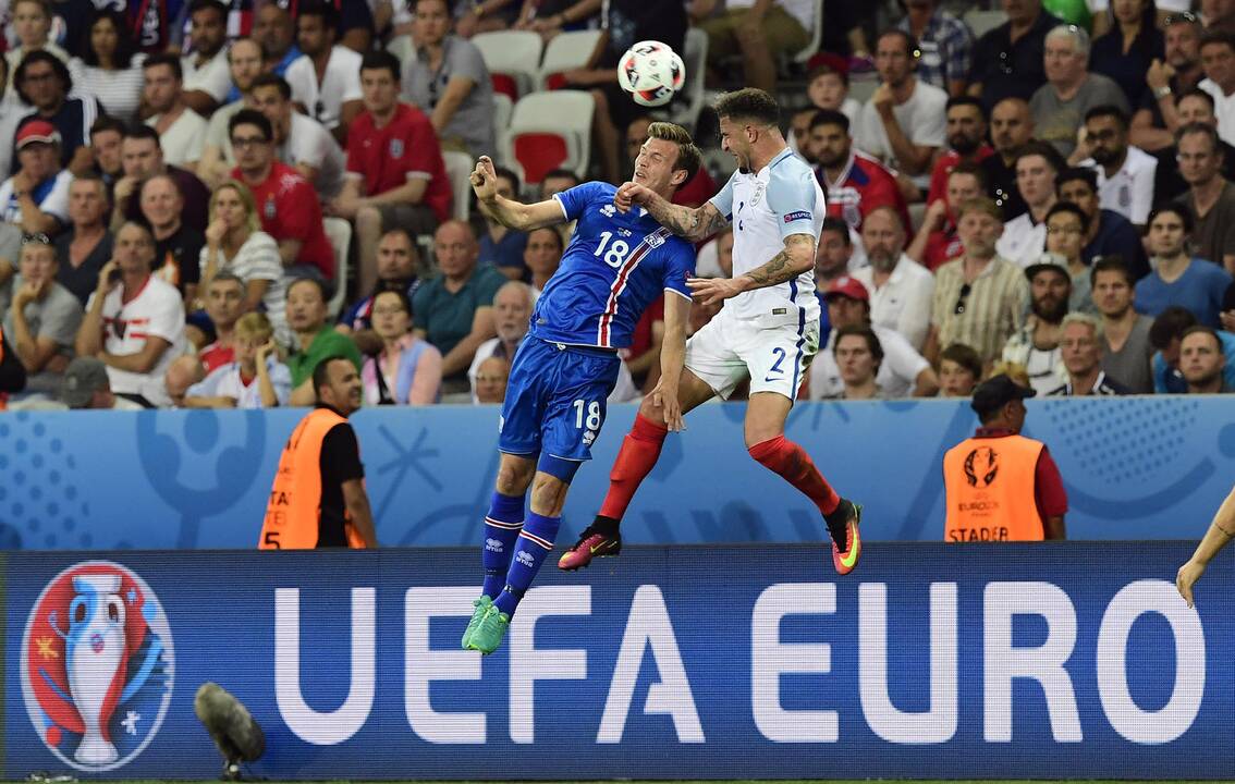 Euro 2016: Islandija - Anglija 2:1