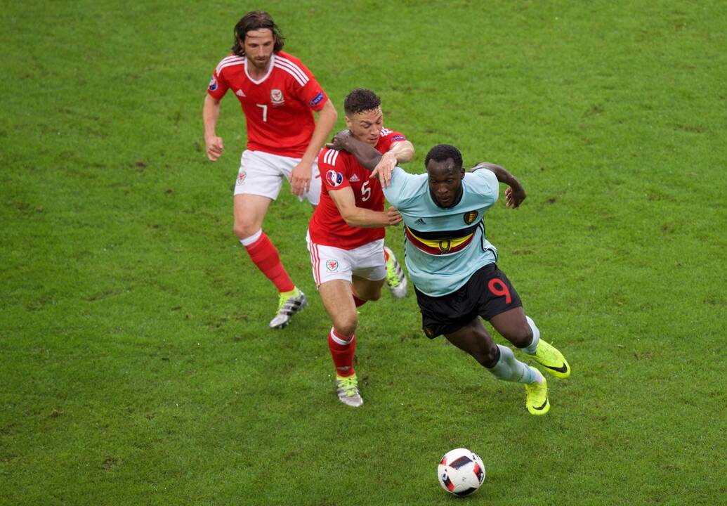 Euro 2016: Velsas - Belgija 3:1