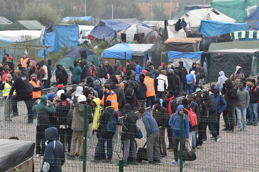 Prancūzijoje išardomos migrantų ,,Džiunglės“