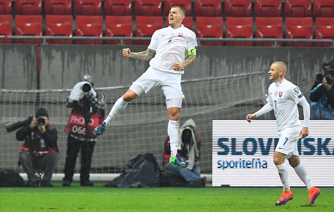 Futbolas: Slovakija - Lietuva 4:0